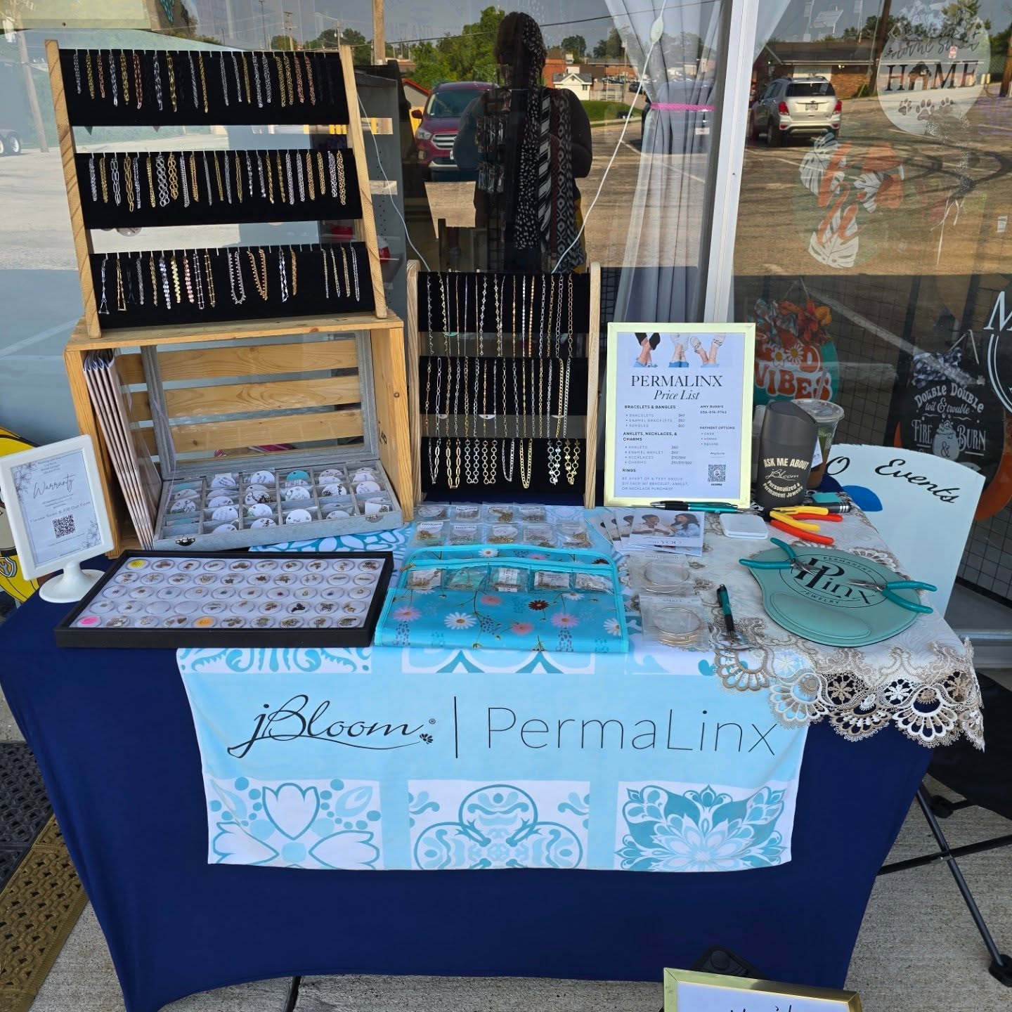 Catch me and my #permanentjewelry at the TLC MO Events Craft & Vendor Shop today from 10 am to 3 pm. But keep in mind the heat. If it does get too hot today, we may pack up early. So, stop by early! 

Also, I am discounting retired, past Bloom Box items, and past Earring Extravaganza items in my TLC booth through the end of August. Stop by for 20% off already low prices (nothing over $16! 😲 ). 

So be sure to stop by in August to shop! 

#permanentjewelryexperience #permanentjewelrymissouri
#permanentbracelet
#permanentanklet
#permanentbangle
#permanentnecklace
#ofallonmissouri